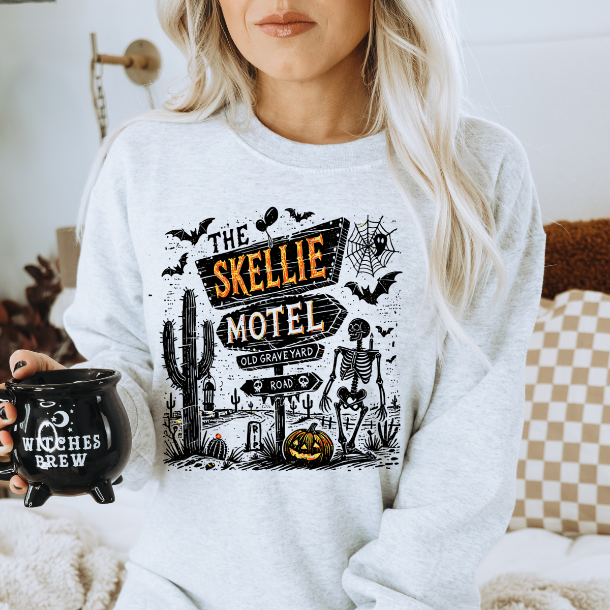 SKELLIE MOTEL- THIN MATTE CLEAR FILM
