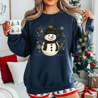 SNOWMAN W/ SLEEVE- THIN MATTE CLEAR FILM