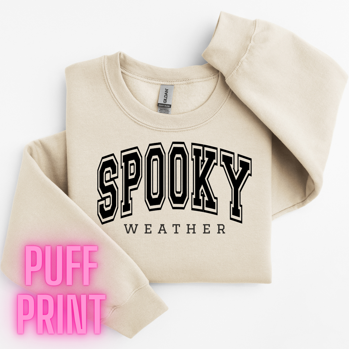 SPOOKY WEATHER - BLACK PUFF