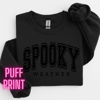 SPOOKY WEATHER - BLACK PUFF