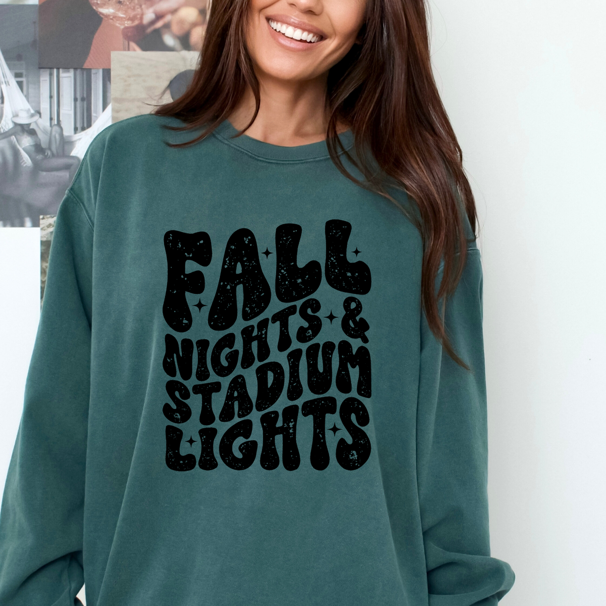 FALL NIGHTS STADIUM LIGHTS- BLACK