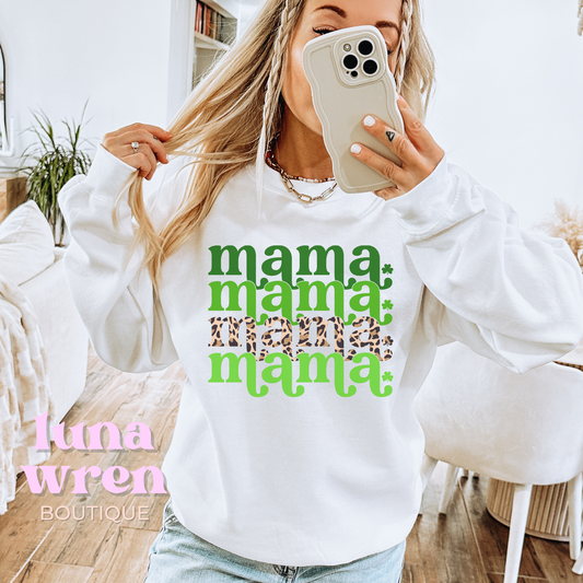 ST. PATRICK'S MAMA - THIN MATTE CLEAR FILM