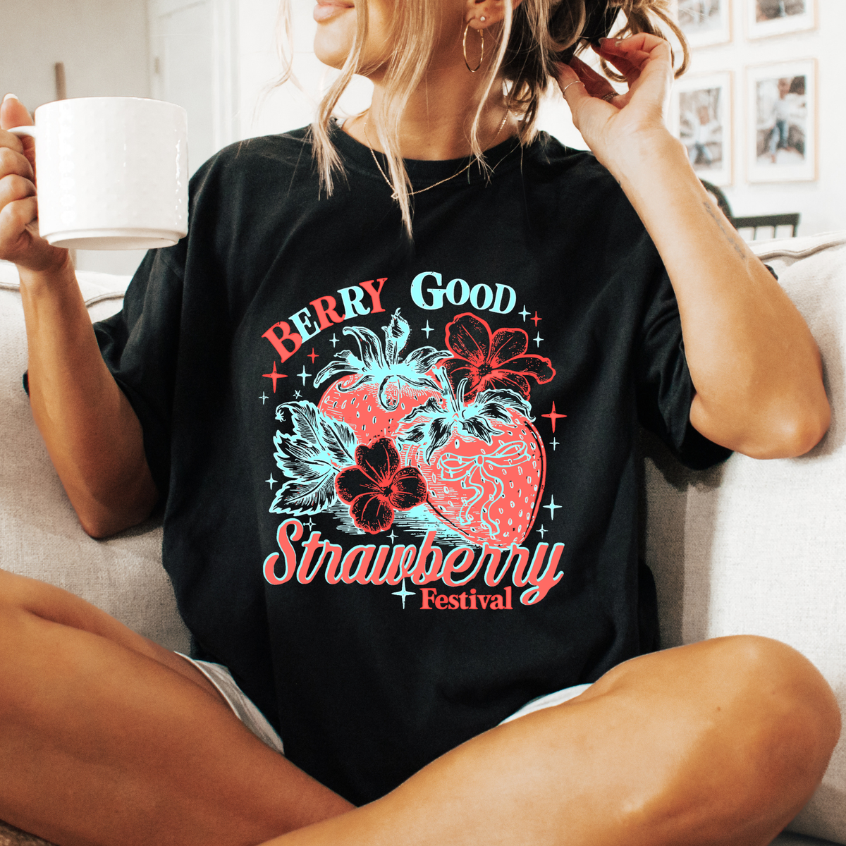 STRAWBERRY FESTIVAL - THIN MATTE CLEAR FILM