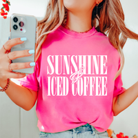 SUNSHINE AND ICED COFFEE