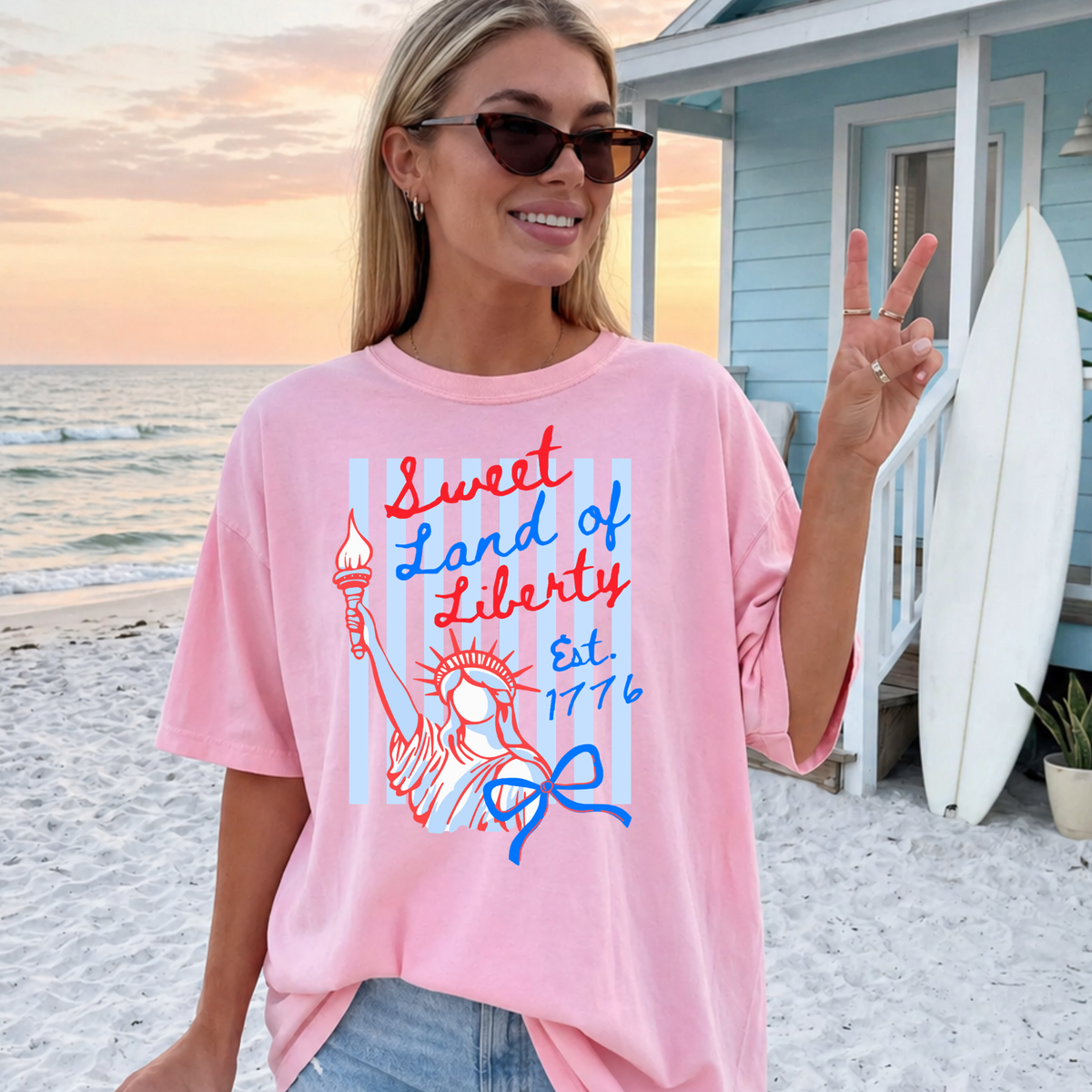 SWEET LAND OF LIBERTY - THIN MATTE CLEAR FILM