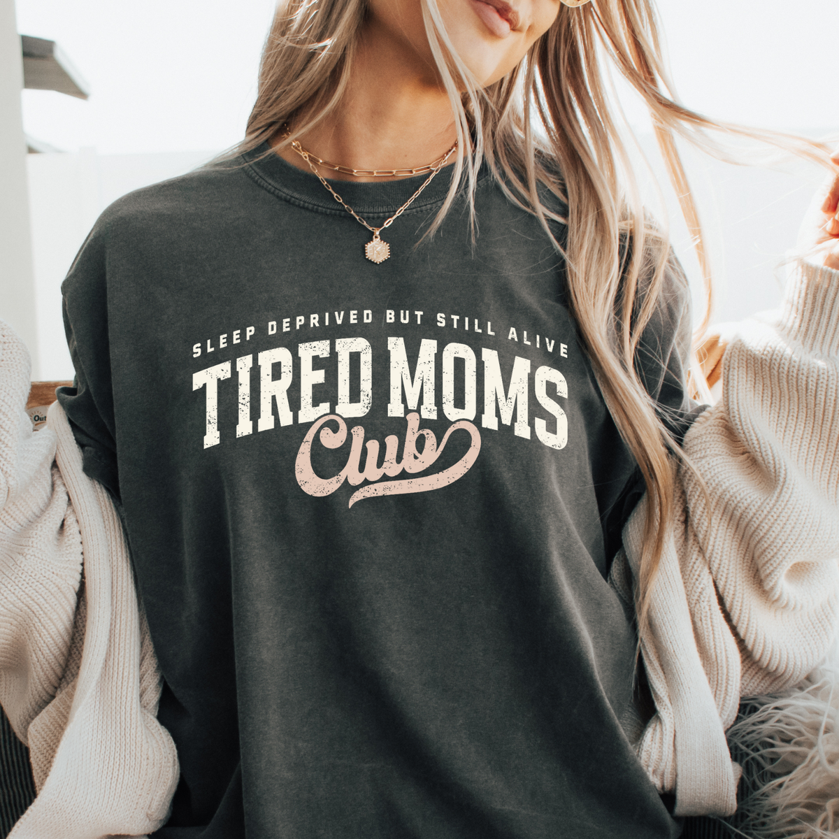 TIRED MOMS CLUB- THIN MATTE CLEAR FILM