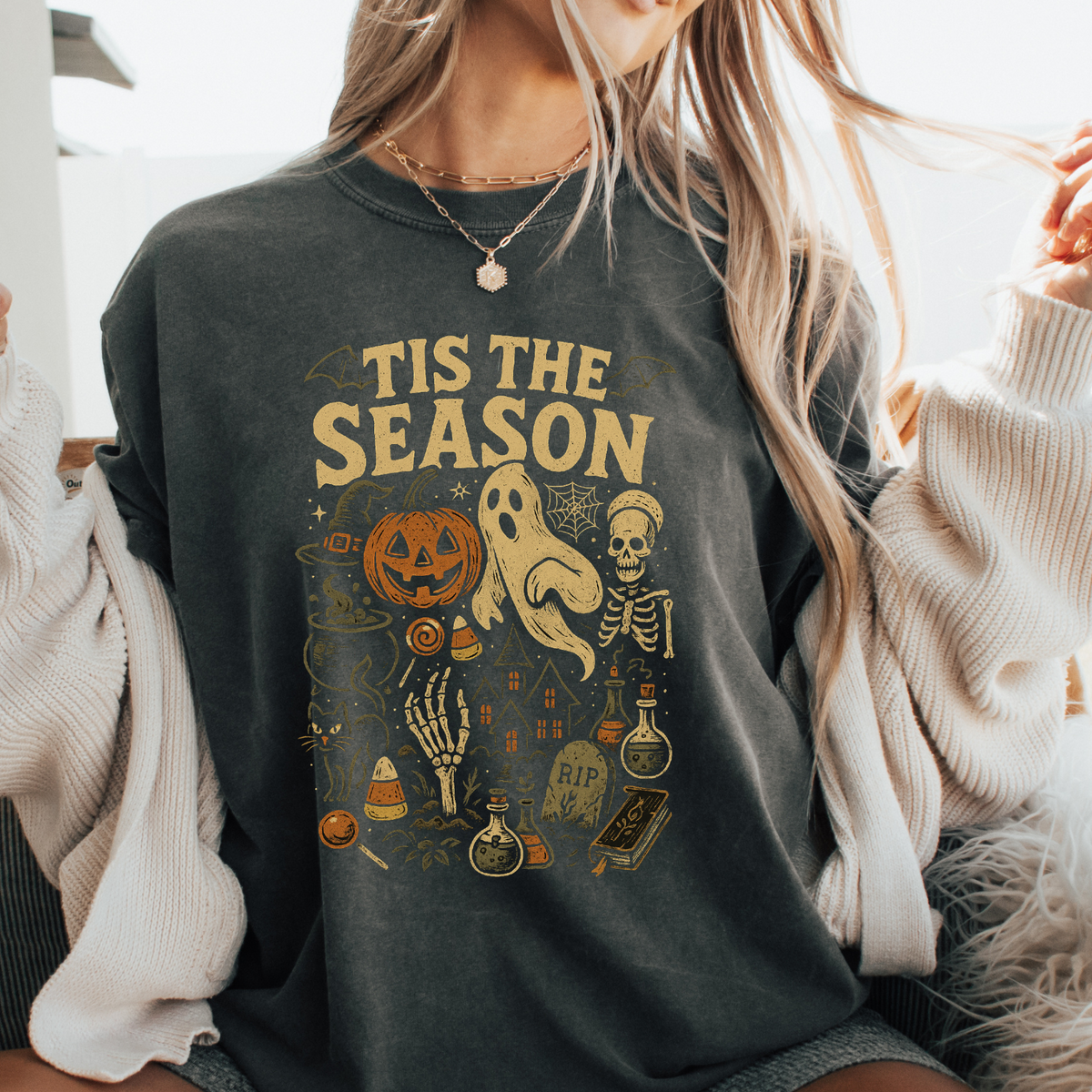 TIS THE SEASON HALLOWEEN - THIN MATTE CLEAR FILM