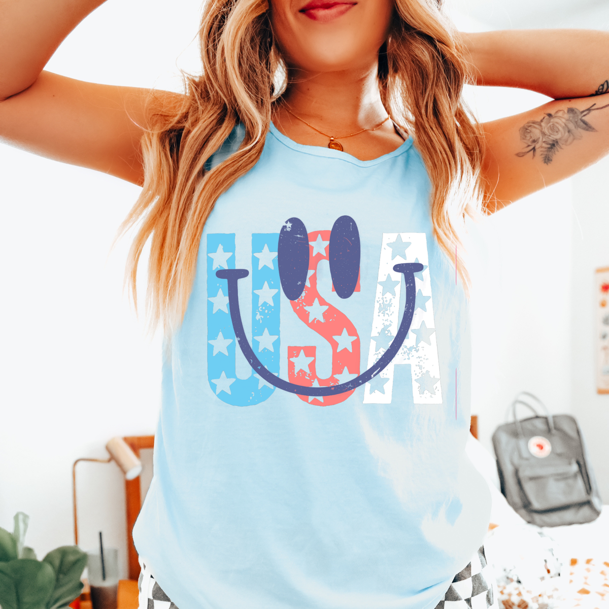 USA SMILE - THIN MATTE CLEAR FILM