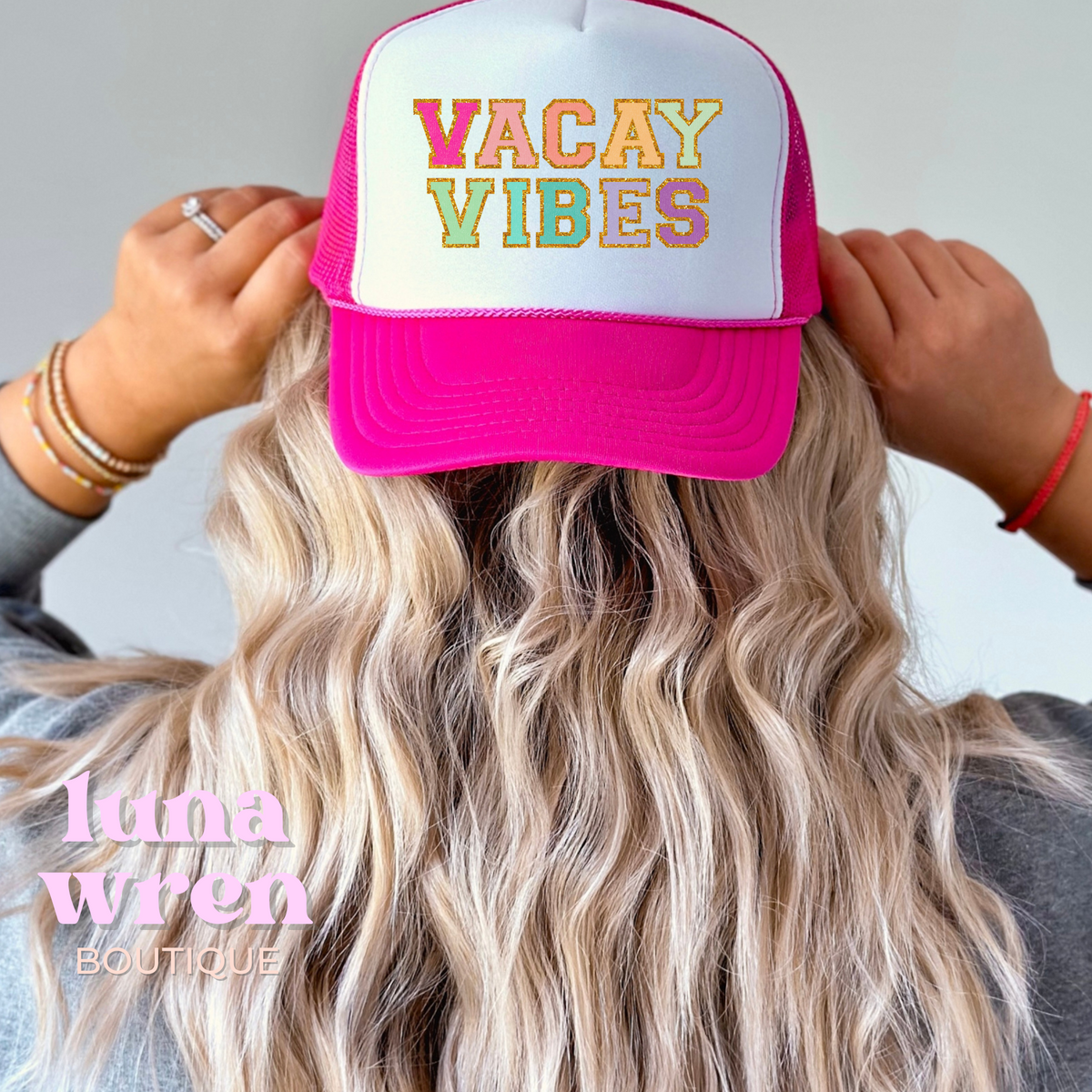 FAUX CHENILLE VACAY VIBES - THIN MATTE CLEAR FILM