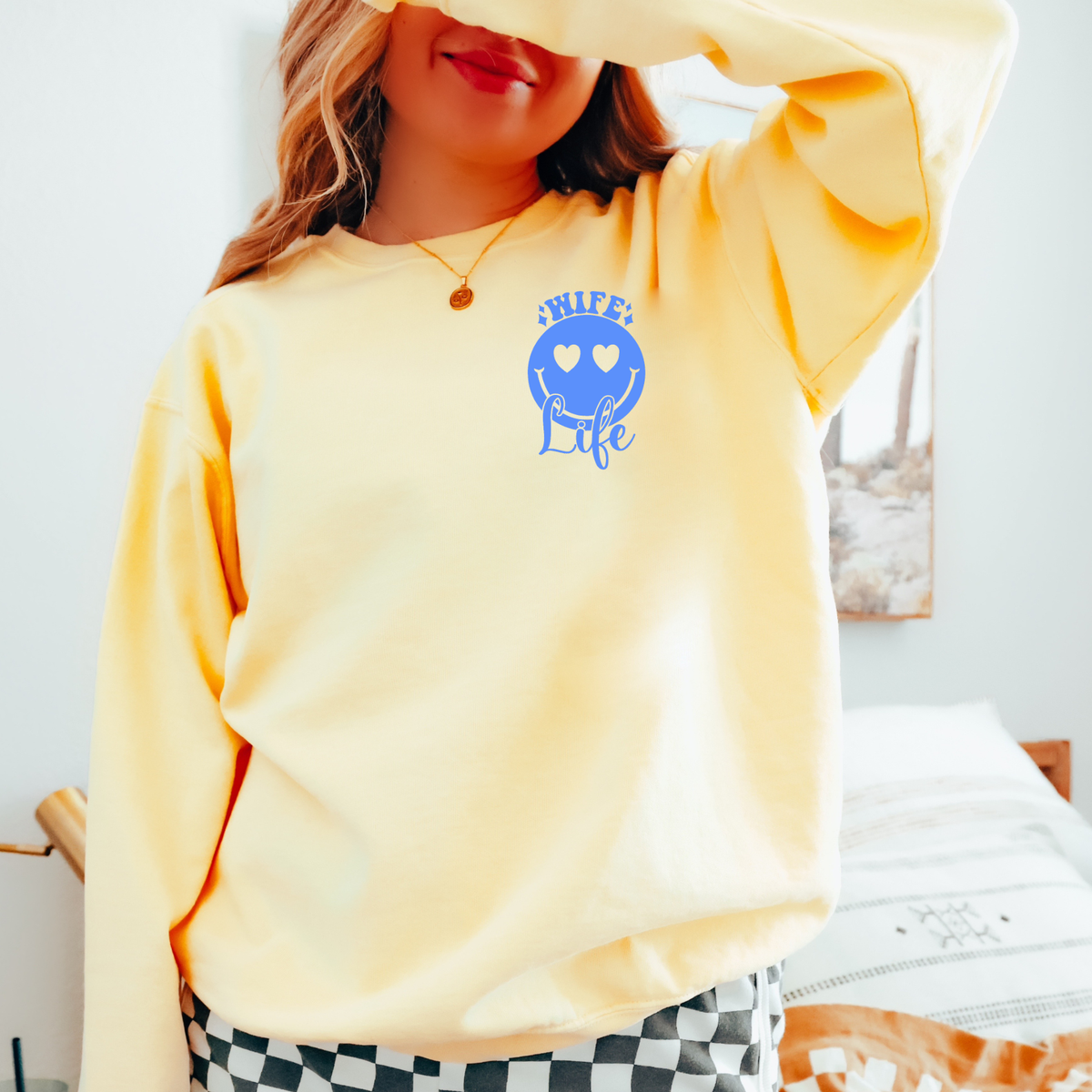 ON MY HUSBAND'S LAST NERVE W/POCKET - THIN MATTE CLEAR FILM