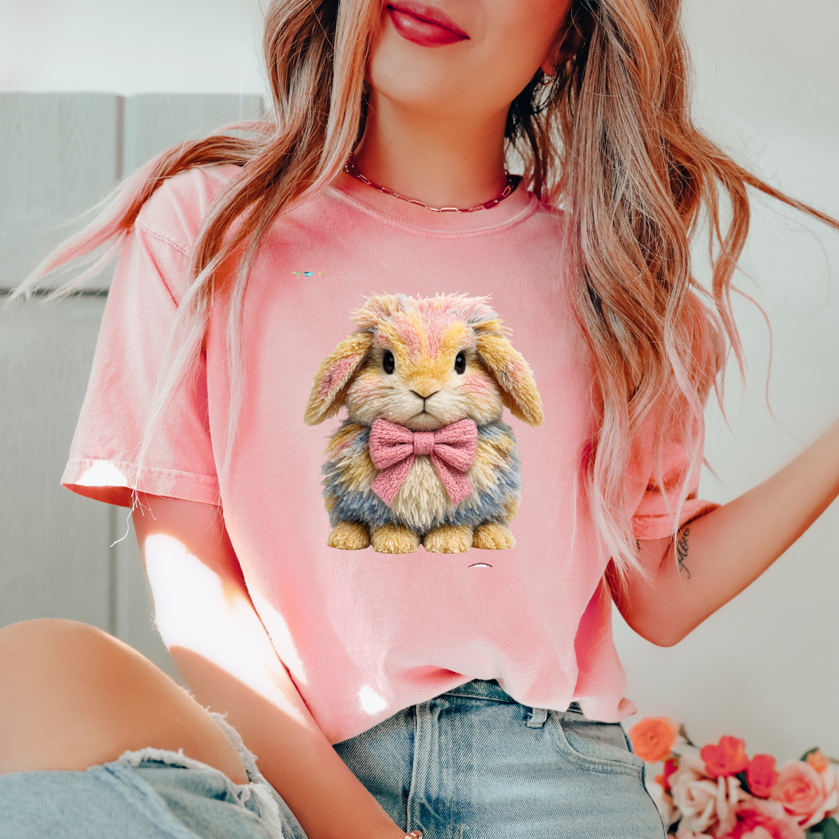 YARN BUNNY - THIN MATTE CLEAR FILM