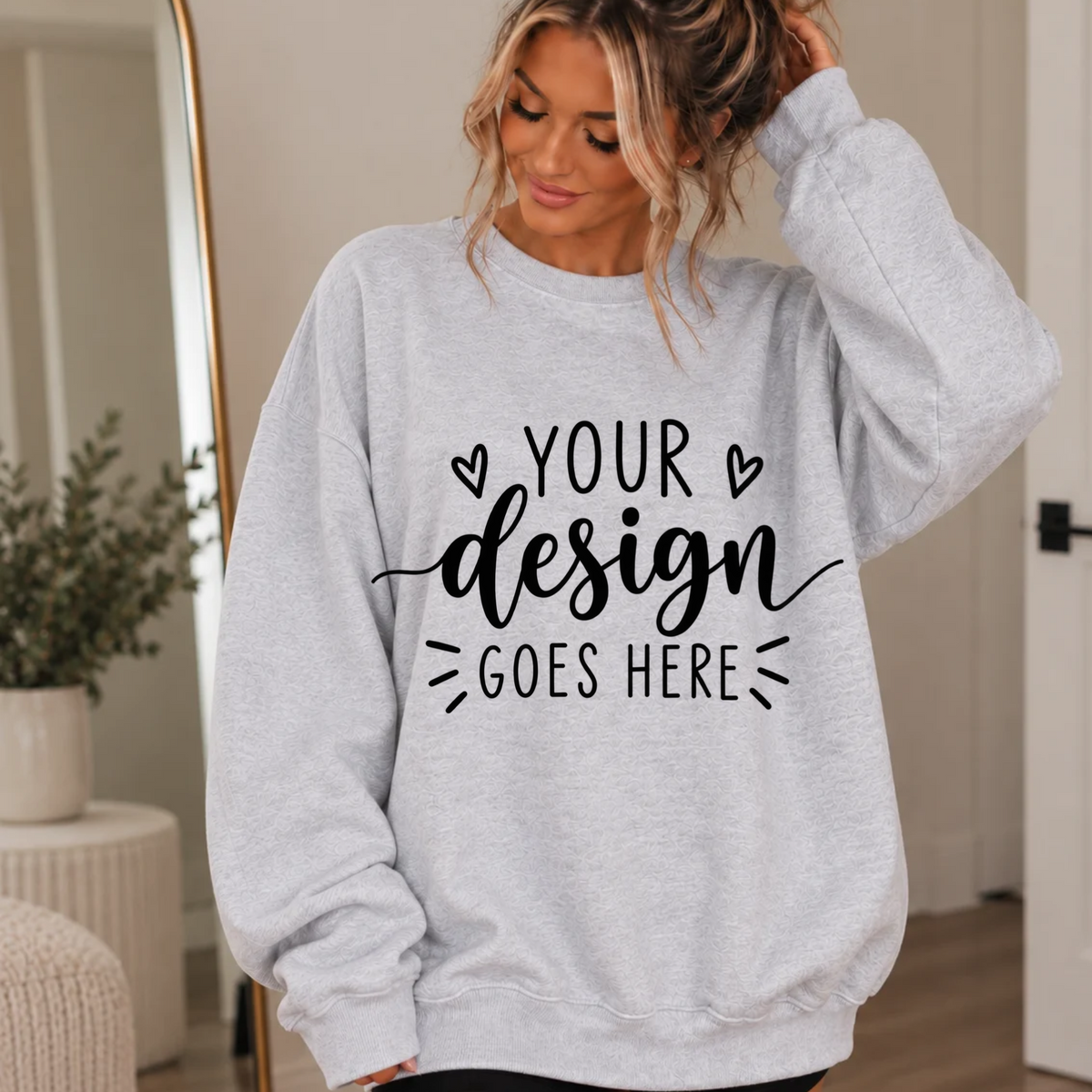 ASH GRAY MOCKUP - DIGITAL DOWNLOAD