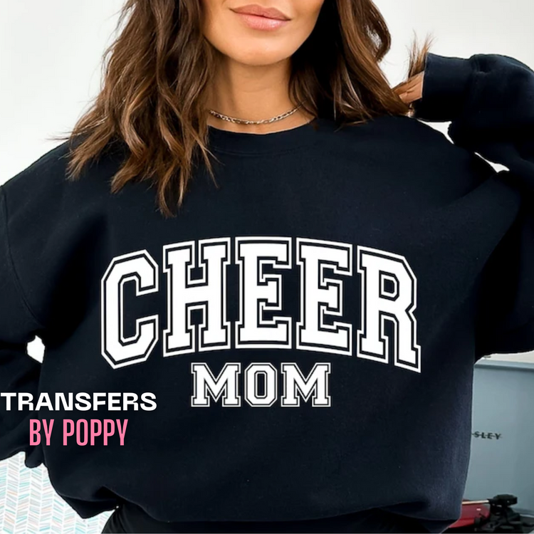 CHEER MOM - WHITE