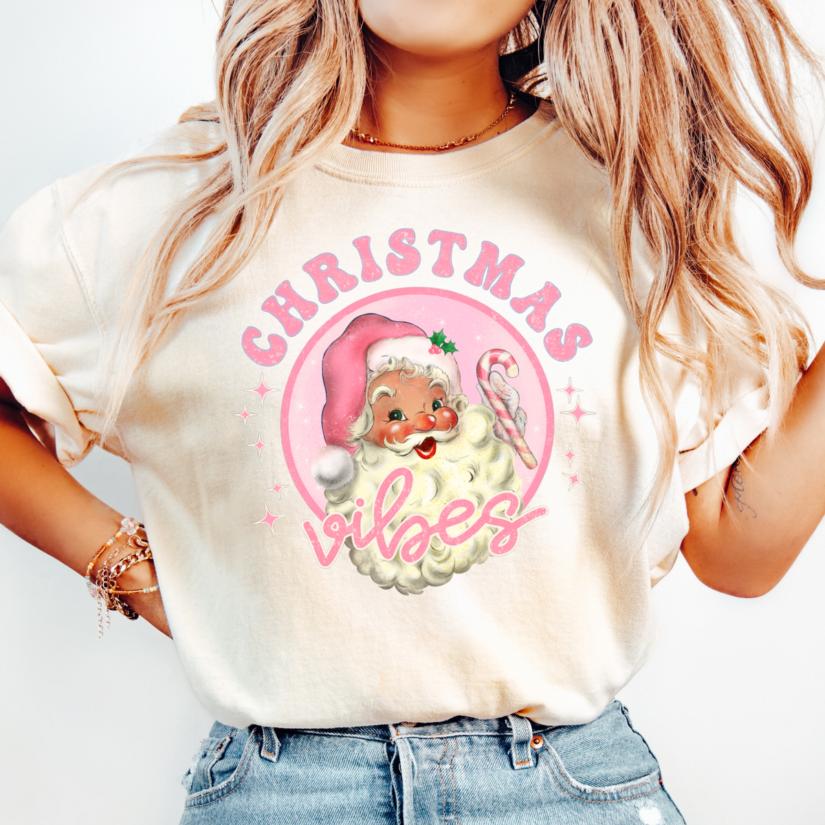 CHRISTMAS VIBES - THIN MATTE CLEAR FILM