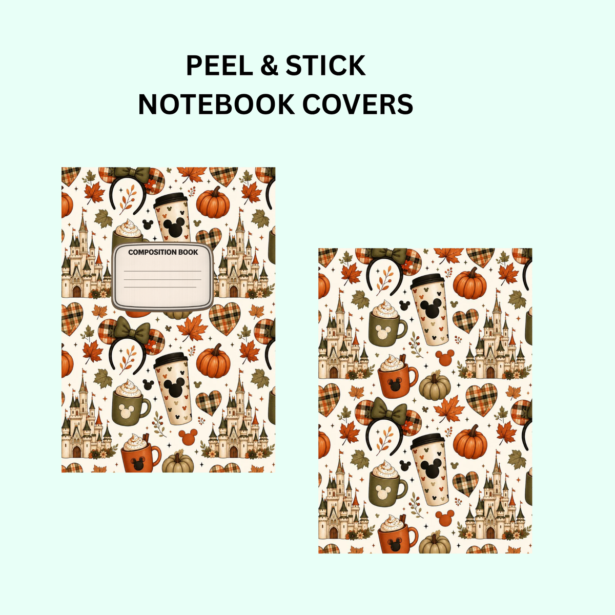 FALL MAGIC NOTEBOOK COVER SET - MADE TO ORDER