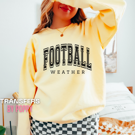 FOOTBALL WEATHER - BLACK