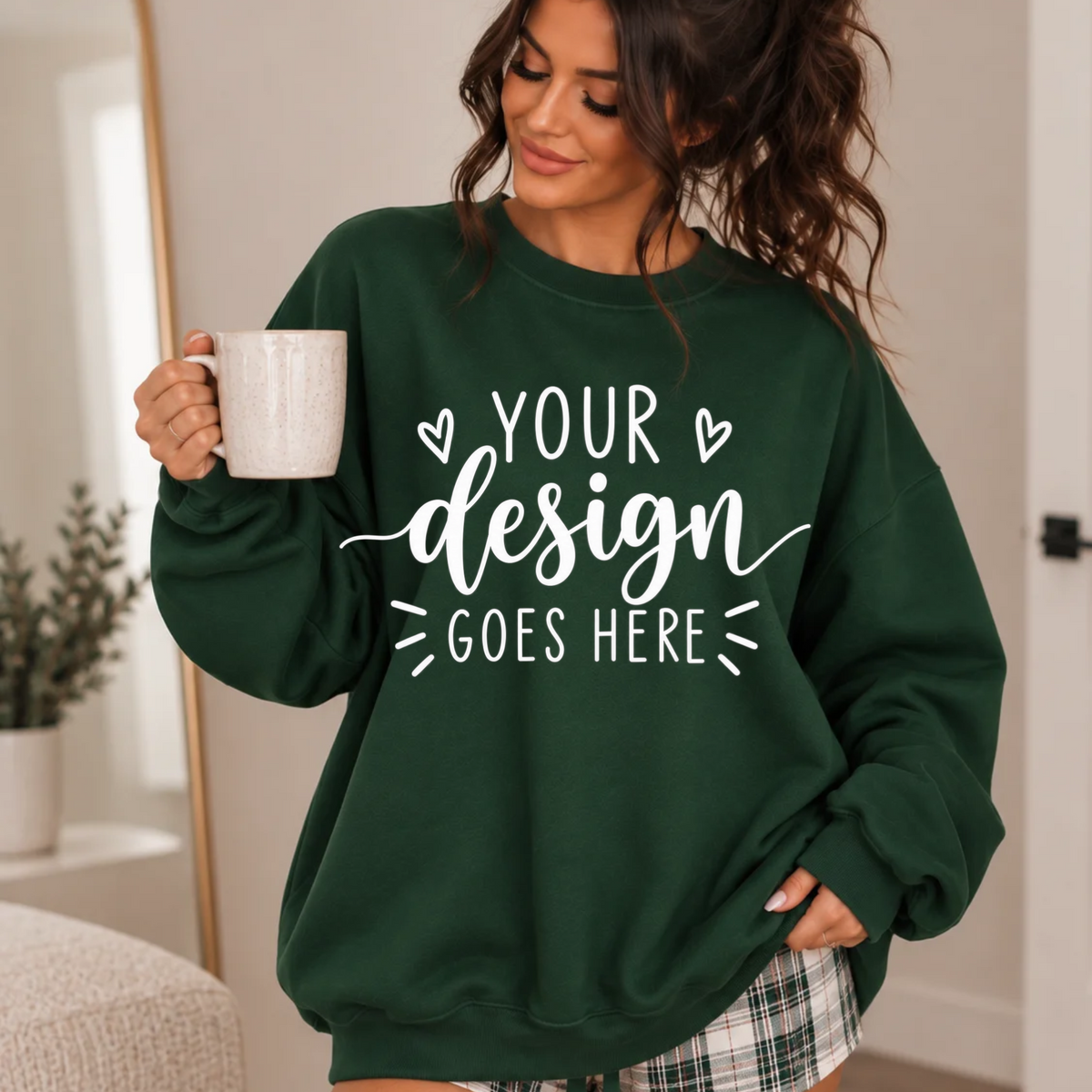 FOREST GREEN MOCKUP - DIGITAL DOWNLOAD