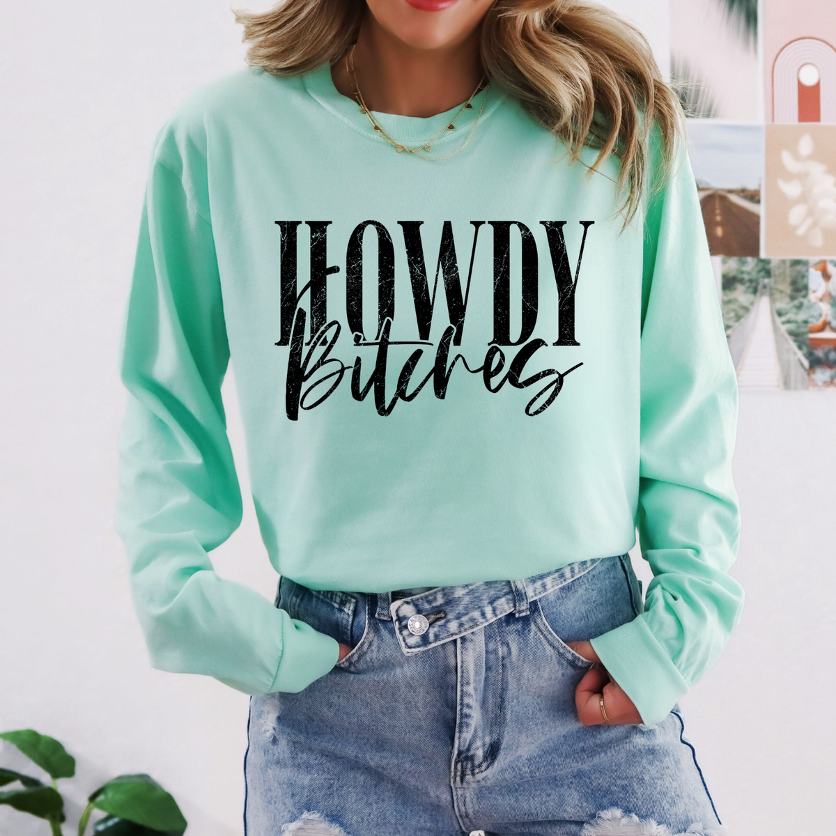 HOWDY BITCHES - THIN MATTE CLEAR FILM