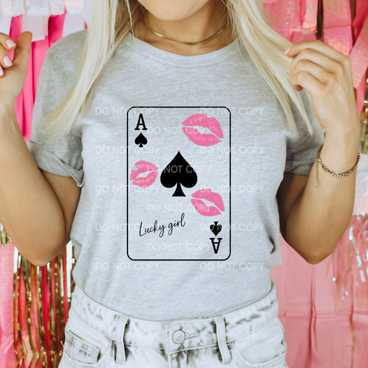 LUCKY GIRL - THIN MATTE CLEAR FILM