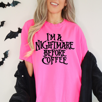 I'M A NIGHTMARE BEFORE COFFEE W/ SLEEVE
