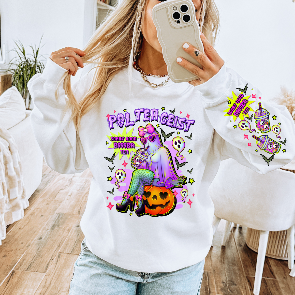 POLTERGEIST BOOBA TEA W/SLEEVE- THIN MATTE CLEAR FILM