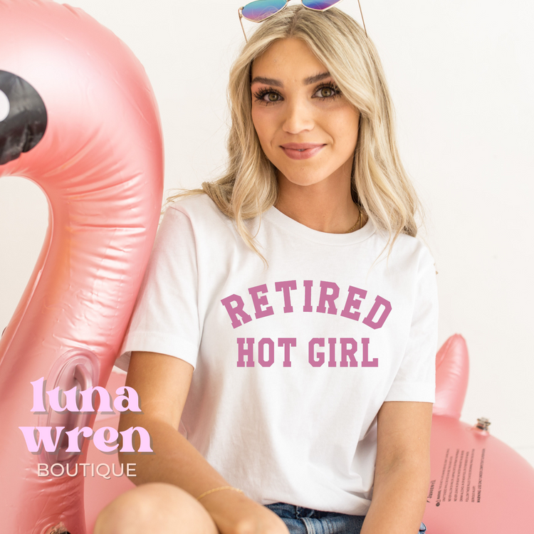 RETIRED HOT GIRL - HOT PINK