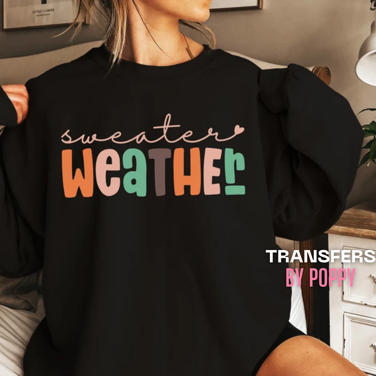 SWEATER WEATHER - THIN MATTE CLEAR FILM